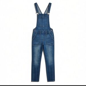 Madewell Blue Denim Overalls Jumpsuit